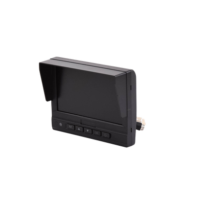 HIKVISION - Monitor y Botones de 7" LCD / Compatible con DVR Móvil HIKVISION / Conector Tipo Aviación