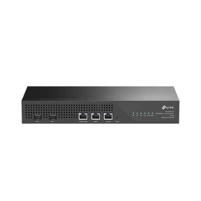 TP-LINK - Delta Stream - OLT de 1 puerto GPON / Conexión de hasta 128 ONUs / 1 Puerto 2.5 Gigabit RJ45 Uplink PoE/  1 Puertos SFP+ Uplink / Fuentes Redundantes AC- PoE at / Administración desde la nube (DPMS)