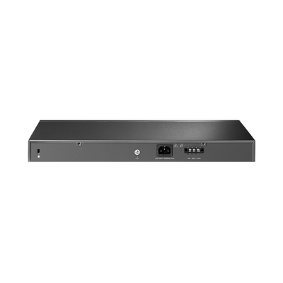 TP-LINK - Delta Stream - OLT de 4 puertos GPON / Conexión de hasta 512 ONUs / 1 Puerto Gigabit RJ45 Uplink /  1 Puertos SFP+ Uplink / Fuentes Redundantes AC- DC (incluidas) / Administración desde la nube (DPMS)