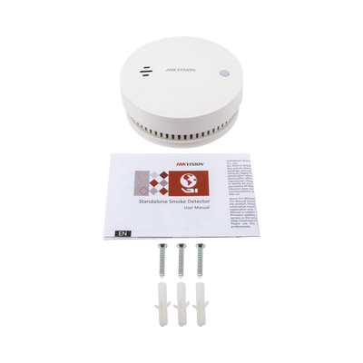 HIKVISION - (AX HUB) Detector de Humo Inalámbrico / Interior / Soporta Funcionalidad Autónoma
