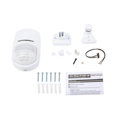 HIKVISION - (AX HUB) Detector PIR Interior Inalámbrico / Inmunidad a Mascotas Hasta 24Kg
