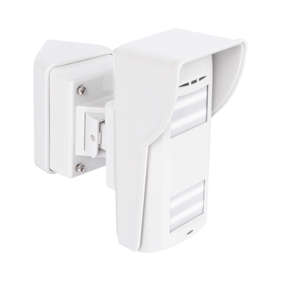 HIKVISION - (AX HUB) Detector Dual-Tech Inalámbrico para Exterior + Montaje de Pared + Adaptador