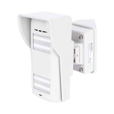 HIKVISION - (AX HUB) Detector Dual-Tech Inalámbrico para Exterior + Montaje de Pared + Adaptador