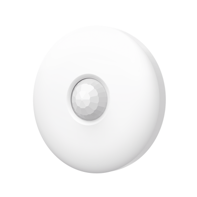 HIKVISION - Sensor PIR de Movimiento Dual-Tech con Cobertura de 360° / Rango de Detección 12 mts / Uso en Interior