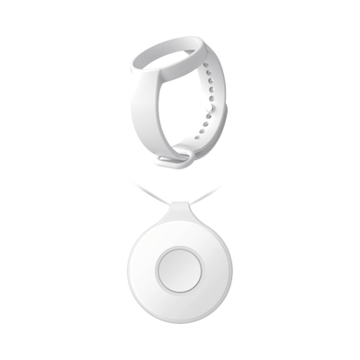 HIKVISION - (AX PRO) Botón de Pánico Inalámbrico Portátil / IP54 / Indicador LED + (AX PRO) Pulsera para Botón de Pánico Portátil