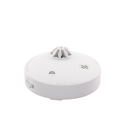 HIKVISION - (AX PRO) Detector de Temperatura Inalámbrico para Panel de Alarma HIKVISION / Interior / Soporta Funcionalidad Autónoma / Alerta cuando Excede los 57°C / No compatible con el panel DS-PHA64-LP