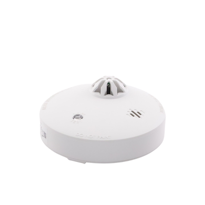 HIKVISION - (AX PRO) Detector de Temperatura Inalámbrico para Panel de Alarma HIKVISION / Interior / Soporta Funcionalidad Autónoma / Alerta cuando Excede los 57°C / No compatible con el panel DS-PHA64-LP
