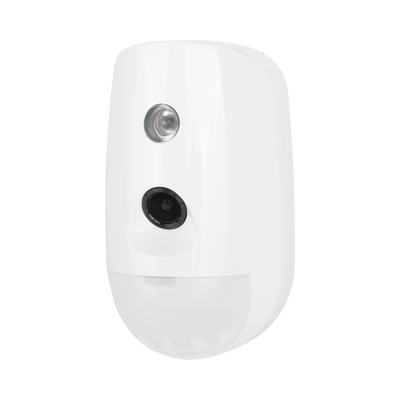 HIKVISION - (AX HYBRID PRO) Cámara Cableada con PIR / Resolución de la cámara 1920 x 1080 / Inmunidad a Mascotas / Rango de Detección de 12 mts / Angulo de 85.9° de Cobertura  / SOLO  COMPATIBLE con el panel DS-PHA64-LP y DS-PHA64-LP(B