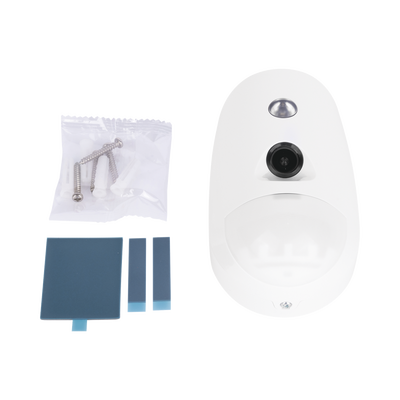 HIKVISION - (AX PRO) CÁMARA Inalámbrica + PIR / 6 Años de Batería / Inmunidad a Mascotas / Rango de Detección de 12 mts / Angulo de 85.9° de Cobertura / Uso Interior