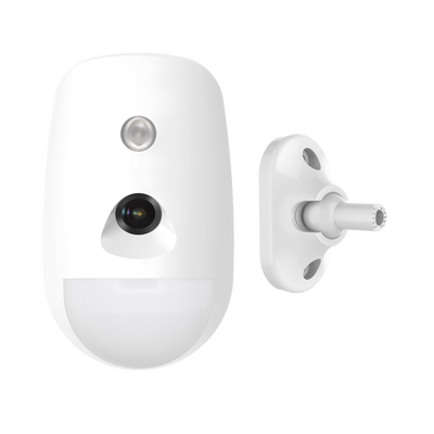 HIKVISION - (AX PRO) CÁMARA Inalámbrica + PIR / 6 Años de Batería / Inmunidad a Mascotas / Rango de Detección de 12 mts / Angulo de 85.9° de Cobertura + Montaje Universal