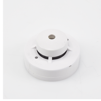 HIKVISION - Detector de Humo Fotoeléctrico No Direccionable de 4 Hilos / Soporta Funcionalidad Autónoma (Buzzer Integrado) / Indicadores LED