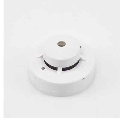 HIKVISION - Detector de Humo Fotoeléctrico No Direccionable de 4 Hilos / Soporta Funcionalidad Autónoma (Buzzer Integrado) / Indicadores LED