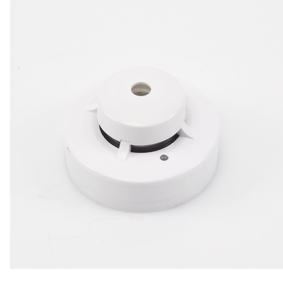 HIKVISION - Detector de Humo Fotoeléctrico No Direccionable de 4 Hilos / Soporta Funcionalidad Autónoma (Buzzer Integrado) / Indicadores LED