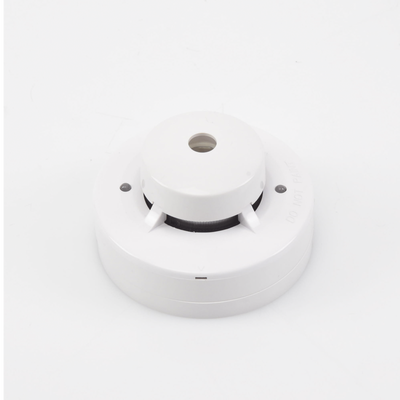 HIKVISION - Detector de Humo Fotoeléctrico No Direccionable de 4 Hilos / Soporta Funcionalidad Autónoma (Buzzer Integrado) / Indicadores LED