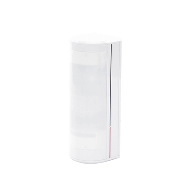 HIKVISION - Detector de Movimiento Exterior Cableado / 15 Metros de Detección / Ángulo de Cobertura de 90° / Movilidad de Lente en Eje de 180° / Inmunidad a Mascotas de 45Kg / Exterior IP65 / Doble Tecnología Microondas y PIR