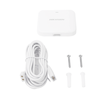 HIKVISION - (AX PRO) Detector de Fugas de Agua Inalámbrico / Sensor Interno y Externo por medio de Cable