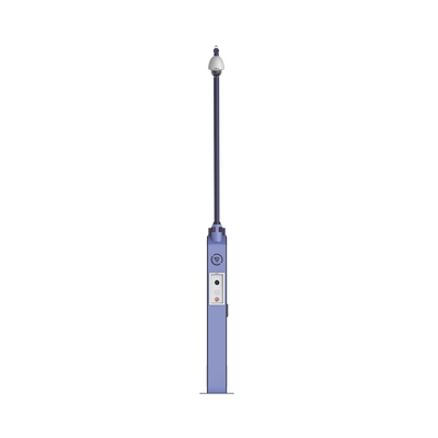 HIKVISION - Estación de Pánico con Videollamada (Cámara de 2 Megapixel) / Sirena Integrada (Azul y Rojo) / Alarma Integrada / Protección IP65 / Montaje para Colocar PTZ