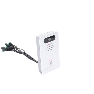 HIKVISION - Estación de Alarma de Pánico / Cámara de 4 Megapixel / Micrófono Integrado / Exterior IP65 / Protección IK10 / PoE / 10 mts IR  / Entradas y Salidas de Alarma