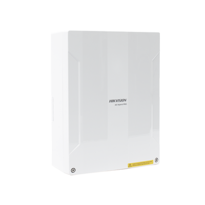 HIKVISION - Panel de Alarma AX HYBRID PRO / Wi-Fi / 8 Zonas Cableadas Directas al Panel / 56 Zonas Expandibles: Inalámbricas o Cableadas por Medio de Módulos / Soporta Integración de Batería de Respaldo / 32 Particiones (Áreas)