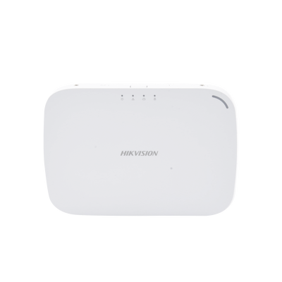 HIKVISION - Panel de Alarma Híbrido IP / WiFi / (8 Zonas Cableadas Directas al Panel, 56 Zonas Expandibles / Inalámbricas o Cableadas por Medio de Módulos)
