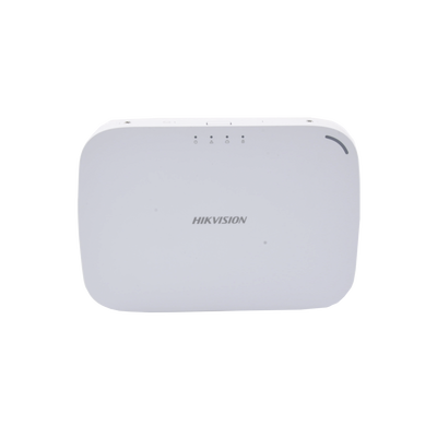HIKVISION - Panel de Alarma Híbrido IP (Versión 2.0) / Wi-Fi / (8 Zonas Cableadas Directas al Panel / 56 Zonas Expandibles: Inalámbricas o Cableadas por Medio de Módulos) / Soporta Integración de Batería de Respaldo