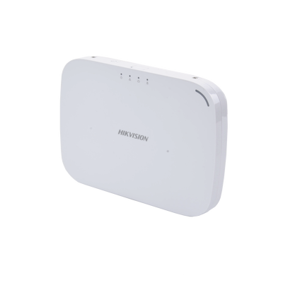 HIKVISION - Panel de Alarma Híbrido IP (Versión 2.0) / Wi-Fi / (8 Zonas Cableadas Directas al Panel / 56 Zonas Expandibles: Inalámbricas o Cableadas por Medio de Módulos) / Soporta Integración de Batería de Respaldo