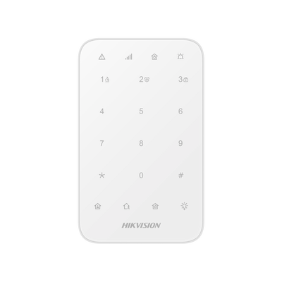 HIKVISION - (AX PRO) Teclado Inalámbrico para Armado y Desarmado / Funciones de Automatización para control de Relevadores
