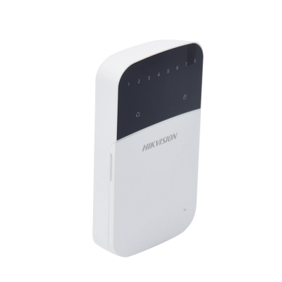 HIKVISION - Teclado de LEDs / Cableado / 8 Zonas / Compatible con Panel Hibrido Hikvision DS-PHA64-W4P y DS-PHA64-W4P2