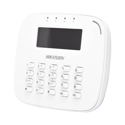 HIKVISION - Teclado LCD / Cableado / Compatible con el Panel Hibrido Hikvision DS-PHA64-W4P y DS-PHA64-W4P2