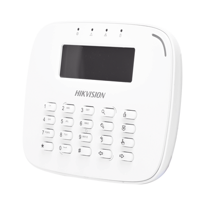 HIKVISION - Teclado LCD / Cableado / Compatible con el Panel Hibrido Hikvision DS-PHA64-W4P y DS-PHA64-W4P2