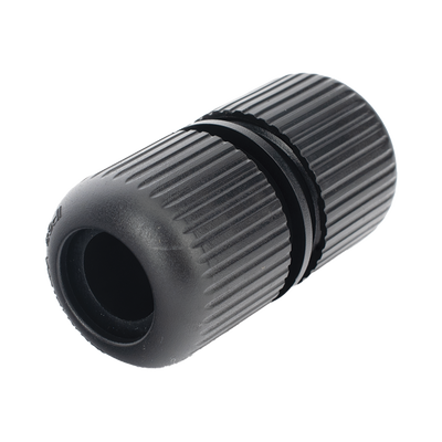 HIKVISION - Protector para Exterior IP68 / Adaptador para el Conector Tipo Plug (12 Vcc) en Cámaras Epcom / Color Negro / Hikvision / Hilook