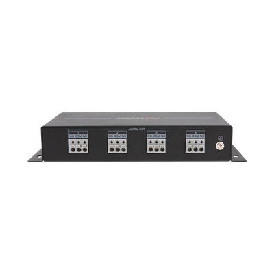 HIKVISION - Módulo de 4 Relevadores de Capacidad 30 Vcc (Max. 1 A) / Para Funciones de Automatización / Comunicación RS-485