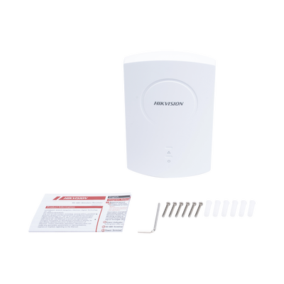 HIKVISION - Expansor de 8 Zonas Inalámbricas / Conexión RS485 Hacia el Panel / Permite Agregar Sensores AX HUB