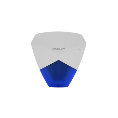 HIKVISION - Sirena Estrobo Cableada Hikvision / Ideal para cualquier Panel de Alarma / Azul / 105 dB / Proteccón IP54