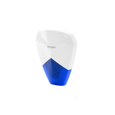 HIKVISION - Sirena Estrobo Cableada Hikvision / Ideal para cualquier Panel de Alarma / Azul / 105 dB / Proteccón IP54