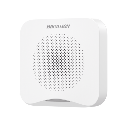 HIKVISION - (AX HOME) Sirena Inalámbrica Interior / Alerta Ajustable entre 80 a 95dB