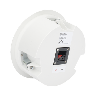 HIKVISION - Altavoz Secundario para Montaje en Plafón | 3 Watts | 8 Ohms | Compatible con DS-QAZ1203G1-BE | Uso en Interior  | No Requiere Alimentación Externa