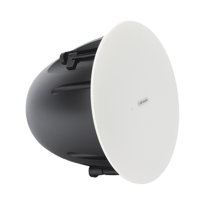 HIKVISION - Altavoz de Techo | 7.5W - 30W | Tweeter 1.0-inch + Woofer 6.5-inch | Color Blanca | 100V / 70V