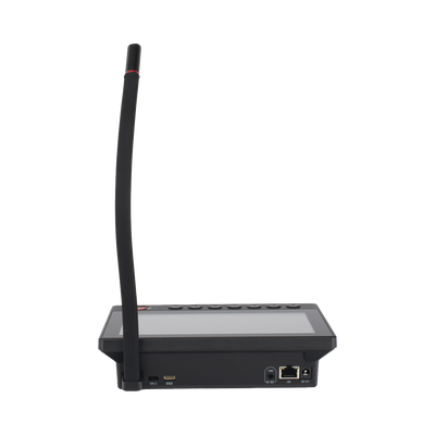 HIKVISION - Micrófono IP | 12 VCD |  Pantalla Touch 7" | Transmisión en Tiempo Real | Integración con HikCentral Professional