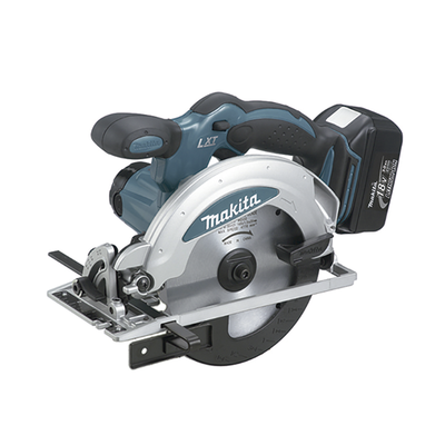 MAKITA - Sierra Circular Inalámbrica de 18V, Diámetro de Disco 6-1/2in, 3700 Rpm , Incluye 2 Baterías Li-Ion de 3.0 Ah, Cargador y Maletín.