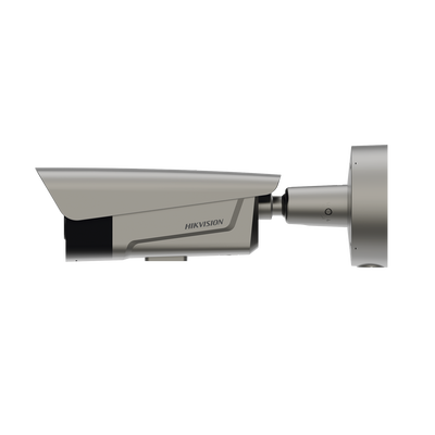 HIKVISION - Bala IP 4 Megapíxel ANPR para Control de Acceso / Lente Mot. 2.8 mm - 12 mm / ANPR /IP67 / IK10 / PoE /