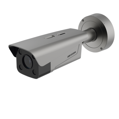 HIKVISION - Bala IP 4 Megapíxel ANPR para Control de Acceso / Lente Mot. 2.8 mm - 12 mm / ANPR /IP67 / IK10 / PoE /