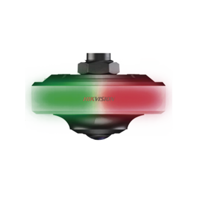 HIKVISION - Cámara Fisheye 360°de Estacionamiento 12MP / Algoritmo de Detección de Espacio de Estacionamiento / Admite H.265 / Instalación en Techo / Soporte PoE / Detecta hasta 16 Espacios Ocupados o Libres