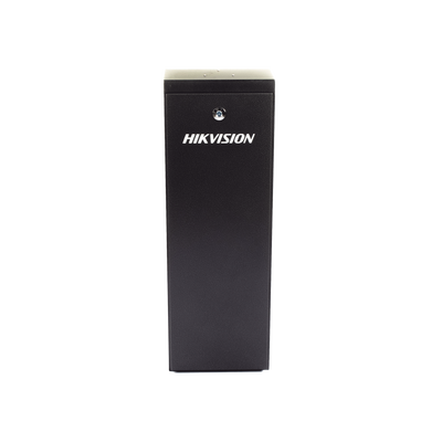 HIKVISION - Barrera Vehicular IZQUIERDA / Brazo Incluido Ajustable de 2 a 4 mts / Apertura en 3 Segundos / Incluye Banda Protectora Antigolpe de Vehiculos / Protección IP54 / Compatible con Cualquier Control de Acceso