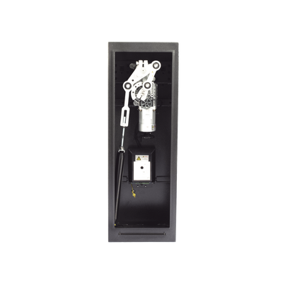 HIKVISION - Barrera Vehicular DERECHA / Brazo Incluido Ajustable de 2 a 4 mts / Apertura en 3 Segundos / Incluye Banda Protectora Antigolpe de Vehiculos / Protección IP54 / Compatible con Cualquier Control de Acceso