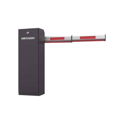 HIKVISION - Barrera Vehicular DERECHA / Brazo Incluido Ajustable de 2 a 4 mts / Apertura en 3 Segundos / Incluye Banda Protectora Antigolpe de Vehiculos / Protección IP54 / Compatible con Cualquier Control de Acceso