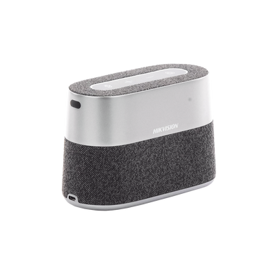 HIKVISION - Micrófono y Bocina Inalámbrica / Omnidireccional / DNR / Bluetooth / Ideal para Videoconferencias / USB-C / Compatible con Zoom - Webex - Skype - Youtube - Etc..