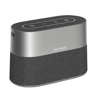 HIKVISION - Micrófono y Bocina Inalámbrica / Omnidireccional / DNR / Bluetooth / Ideal para Videoconferencias / USB-C / Compatible con Zoom - Webex - Skype - Youtube - Etc..
