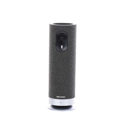 HIKVISION - Cámara de Videoconferencia Portátil / Resolución de 2 Megapixel (Full HD) / 4 Micrófonos / Altavoz 5 W / Conexión USB / Control Remoto / Plug and Play  / Movimiento PTZ