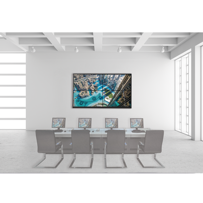 HIKVISION - Kit Videowall 2X2 / Incluye 4 Pantallas de 46" / Decoder / Base de Pared / Accesorios de Instalación